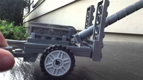 Custom Lego Ww2 155mm Anti Tank Gun Youtube