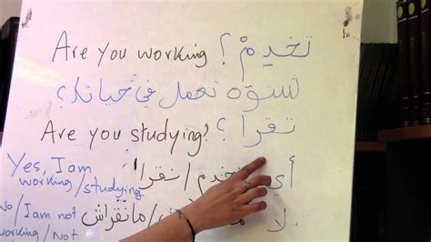 Learn Tunisian Arabic Lesson 2 Youtube