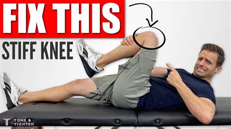 Stiff Knee Exercises Increase Motion And Decrease Pain Youtube