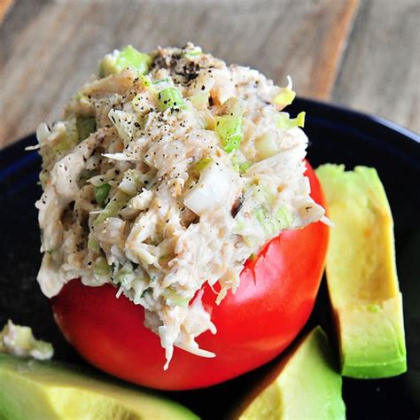 Crab Salad Recipe Salads With Lump Crab Meat Mayonnaise Grated Lemon
