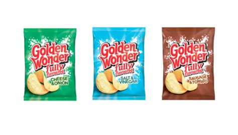 Brand Re Launch For Golden Wonder Crisps