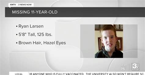 Ne Ryan Larsen Missing From La Vista Ne 17 May 2021 Age 11