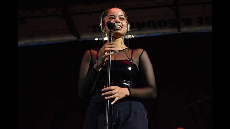 Ella Mai Performs Bood Up Live At The 2018 Baltimore Afram 4k