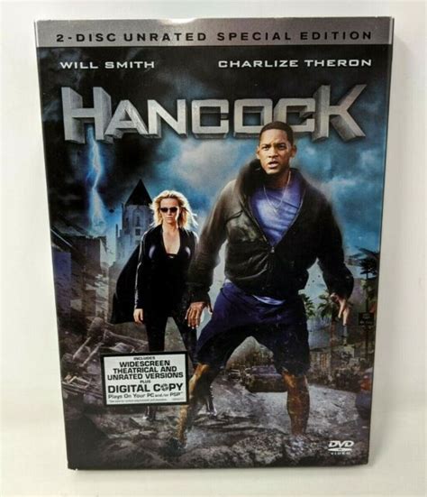 Hancock Dvd 2008 2 Disc Set Unrated Special Edition Will Smith Ebay