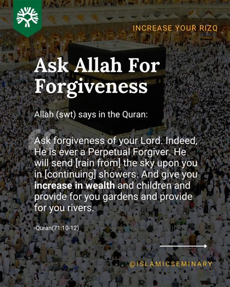 Tip 5 Ask Allah Swt For Forgiveness The Islamic Seminary Of America