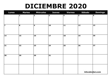 Calendario Diciembre 2020 Calendario De Octubre Calendario