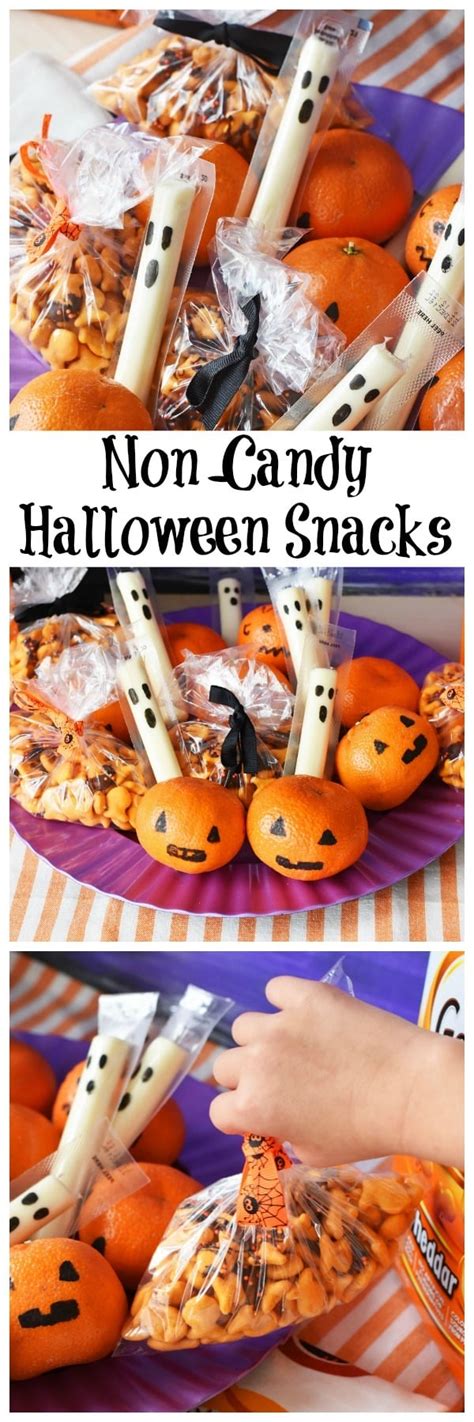 Non Candy Halloween Lunchbox Snacks