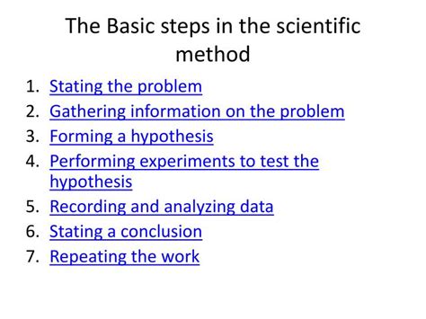 Ppt The Scientific Method A Way Of Problem Solving Powerpoint Presentation Id