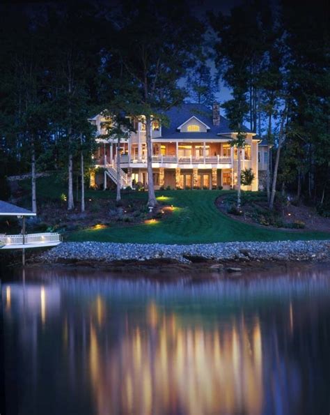 Architectural Accent Lighting Lake House 1
