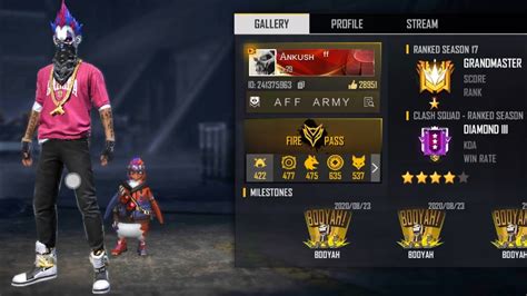 They can choose their landing location wherever they want and then engage in search of weapons and other utilities like medic kits, grenades, etc. Ankush Free Fire Id number|Ankush Free Fire Uid ...