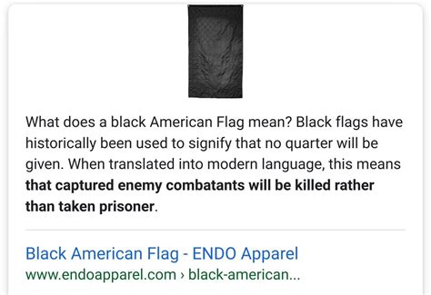 What Does A Black Flag Mean Mahanorth