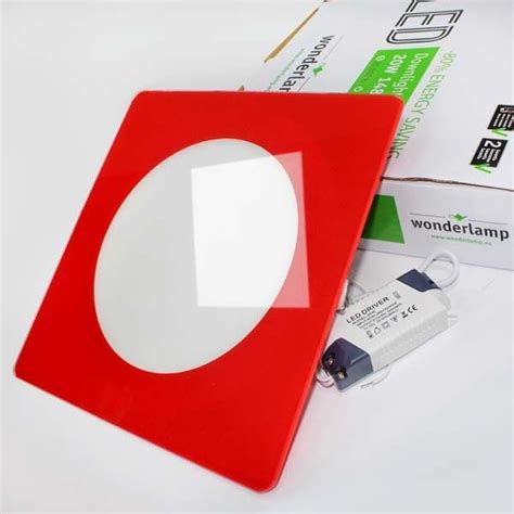 Explicamos todo lo que hay que saber sobre la iluminación led y qué cosas realmente es muy sencillo explicar qué es la iluminación led: Ilumina cocinas y oficinas con el Downlight Cuadrado Rojo ...