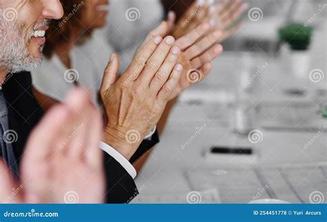 Winners Find A Way A Group Of Businesspeople Applauding A Business
