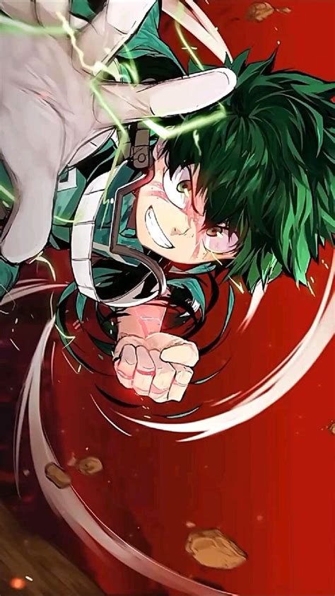 My Hero Academia Deku Hd 4k Live Wallpaper Pinterest