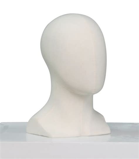 male mannequin head fabric rax and dollies