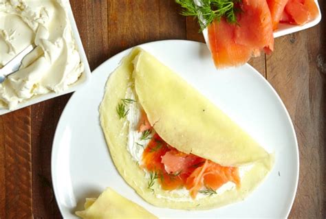 In fact, you could say that. Passover Crepes with Cream Cheese and Smoked Salmon - Jamie Geller