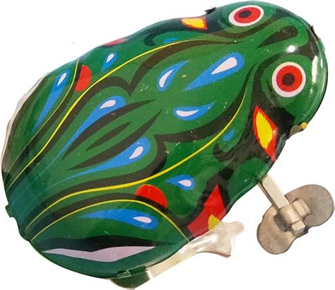 Ulafbwur Windupfrog Wind Up Toys Animal Design Flipping