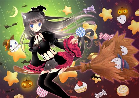 Free Download 63 Halloween Anime Wallpapers On Wallpaperplay 2484x1748