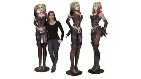 Life Size Harley Quinn From Batman Arkham City Foam Replica Impulse