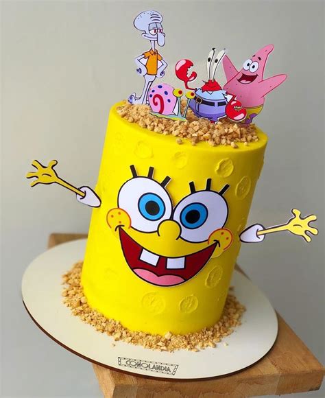 Pin On Spongebob Cake