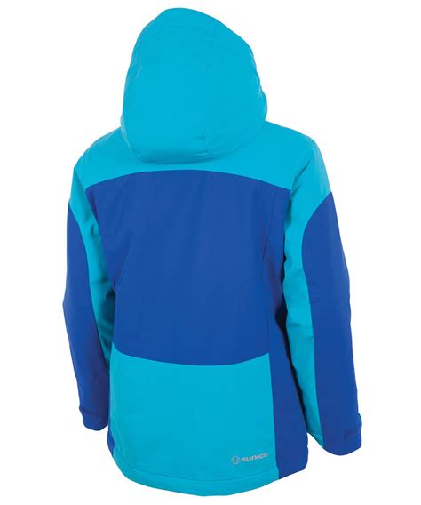 girls mia waterproof insulated stretch jacket sunice