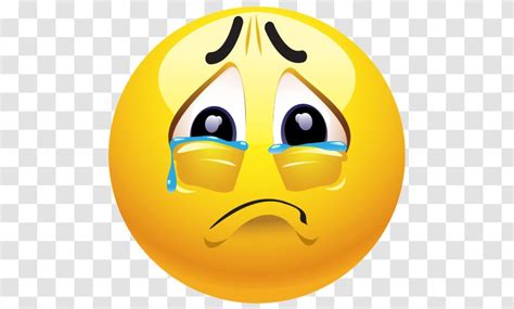 Emoji Sadness Emoticon Smiley Clip Art Face Sad Clipart Transparent Png