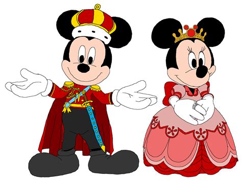 King Mickey And Queen Minnie Kingdom Hearts Disney Mickey Mouse