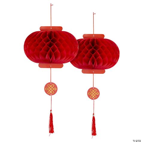 Chinese New Year Hanging Paper Lanterns Oriental Trading
