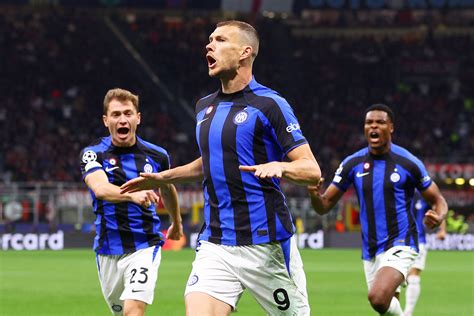 Inter Milan Take Advantage Over Ac Milan In The Champions League Semi