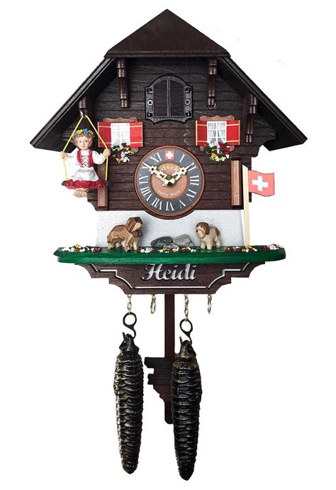 Loetscher Authentic Swiss Handcrafted Wall Cuckoo Clock Etsy