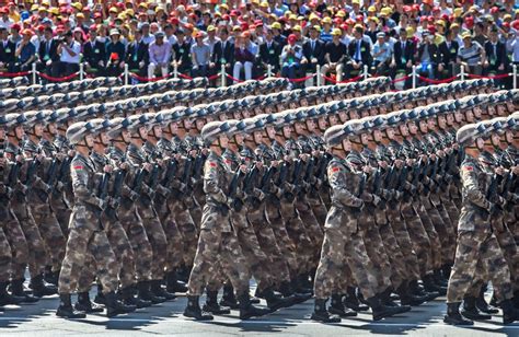 China Stages A Massive Military Parade To Commemorate The End Of World
