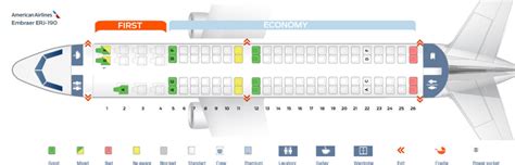 Delta Embraer 175 Seat Map
