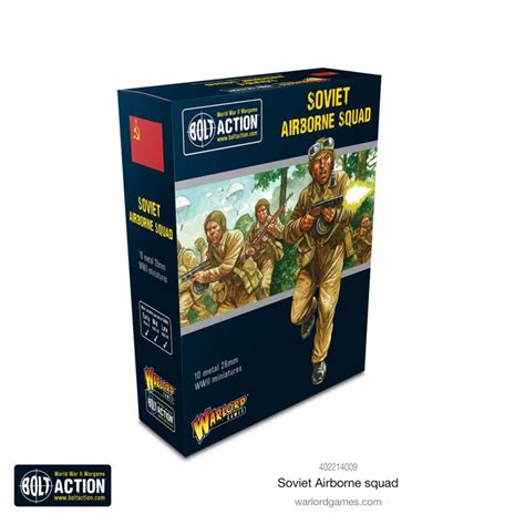 Russian Soviet Airborne Squad 28mm Wwii Warlord Games Frontline Games