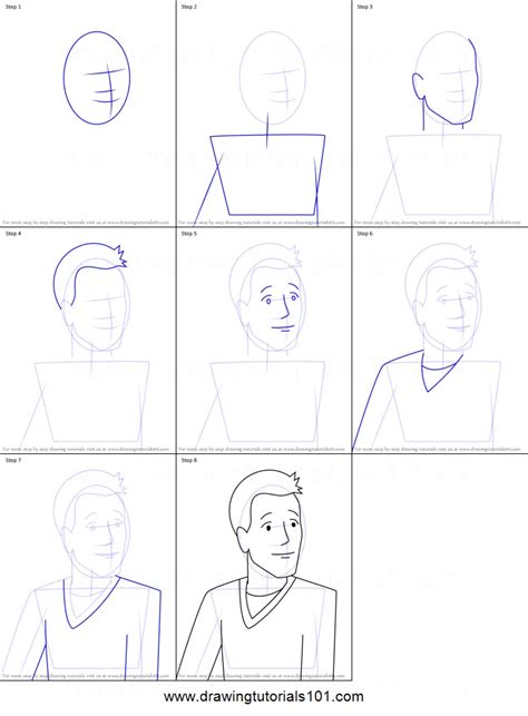How To Draw Robert From Daria Daria Step By Step