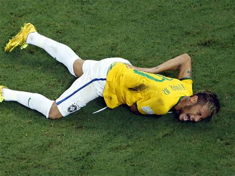 brazil star neymar out for rest of world cup with broken vertebra cbs news