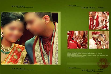 Indian Wedding Album 12x18 Psd Cover Design Studiopk