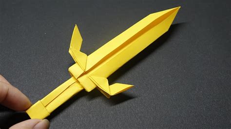 How To Make A Paper Sword Part 2 Easy Origami Tutorial Diy Ninja