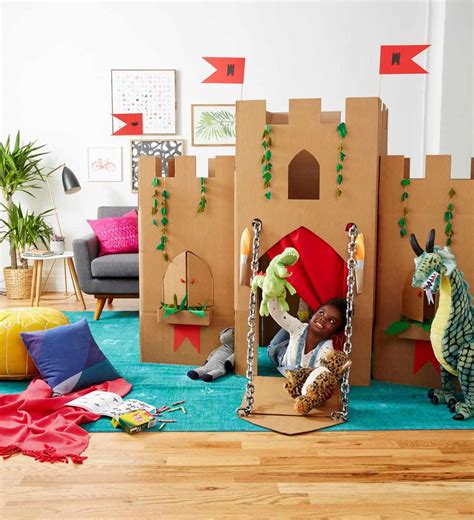 Cardboard Box Crafts Fun Cardboard Creations For Kids To Play With