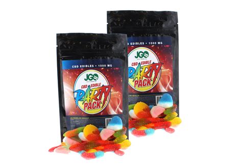Jgo Cbd Gummies 1000 Mg Strength Assorted Flavor Party Pack