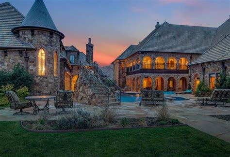 24000 Square Foot Stone Mega Mansion In Fort Worth Tx Homes Of The Rich