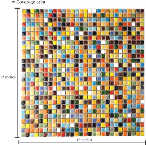 784 Pieces Colorful Ceramic Mosaic Tiles For Crafts Tiny Etsy Uk