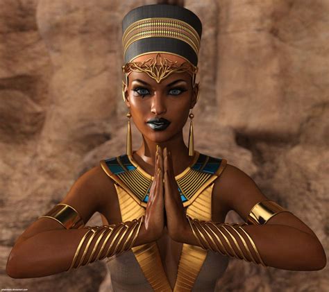 Black Egyptian Woman