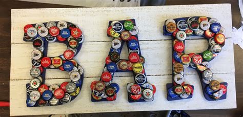 Pin By Betty On Bottle Top Crafts Beer Cap Crafts Bottle Cap Crafts