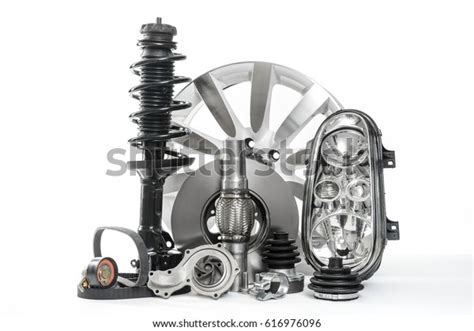 Car Parts Spare Parts Accessories Cars Stock Photo Edit Now 616976096