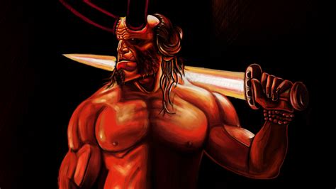 Hellboy 4k New Artwork Hd Superheroes 4k Wallpapers Images