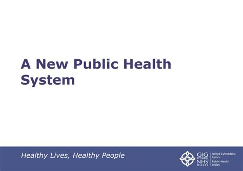 Ppt Healthy Lives Healthy People A Strategy For Public Health In