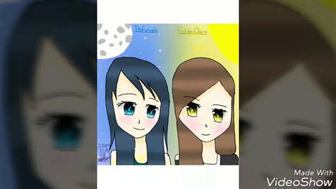 Itsfunneh And Goldenglare Speedpaint Youtube