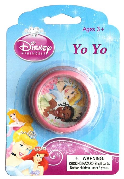 yo yos toys and games disney princess girls pink yoyo spinner featuring cinderella and little