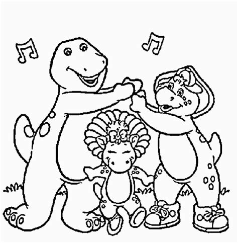 Dibujos De Barney And Friends 40936 Dibujos Animados Para Colorear Y