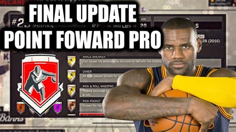 Point Forward Pro Unlocked Final Update For 97 Ovr 67 Point Forward